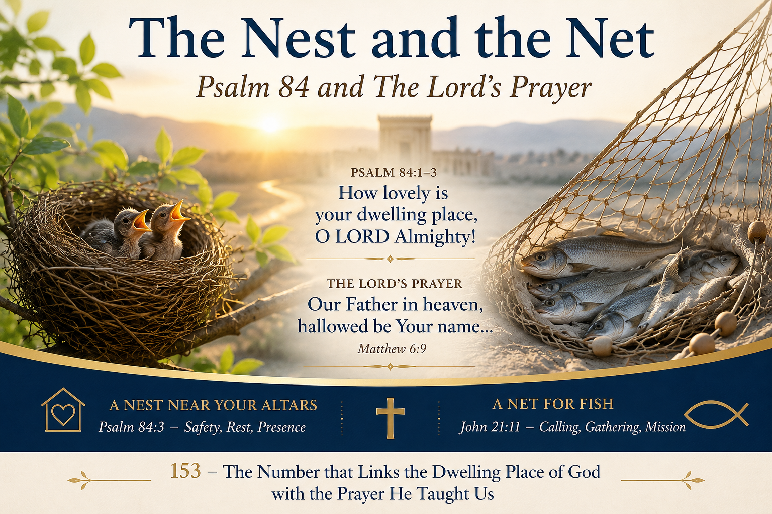 The Nest and the Net: Psalm 84 and the Lord's Prayer